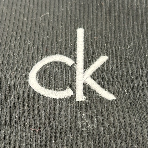 UEC Calvin Klein ribbed Henley sleepwear size small - Picture 4 of 8